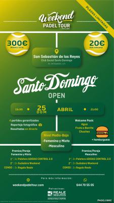 poster del torneo SANTO DOMINGO OPEN