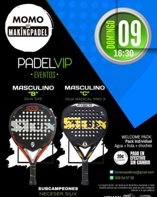 poster del torneo TORNEO PADELVIP