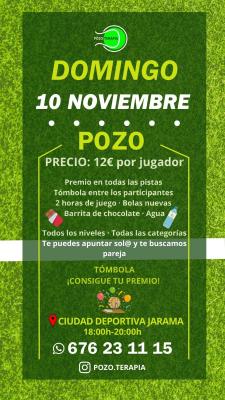 poster torneo @POZOTERAPIA