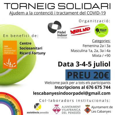 poster torneo TORNEIG SOLIDARI 