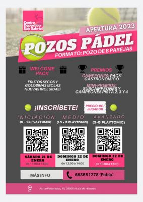 poster del torneo POZO CDSG (AVANZADO)