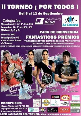 poster del torneo II TORNEO ¡POR TODOS!