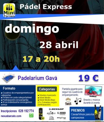 poster del torneo MINITORNEO EXPRESS NEXUS !!