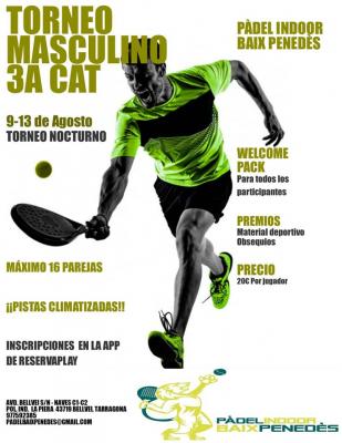 poster del torneo TORNEO NOCTURNO MASCULINO