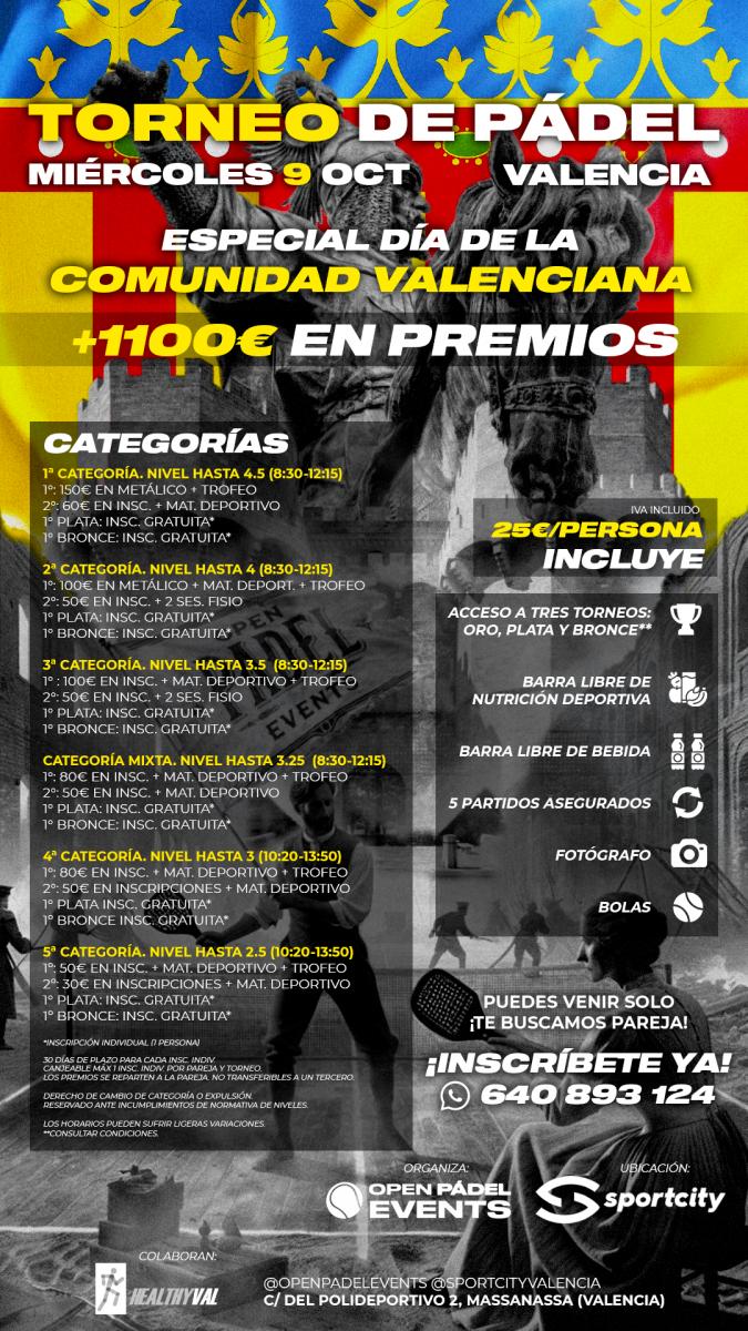 cartel del torneo