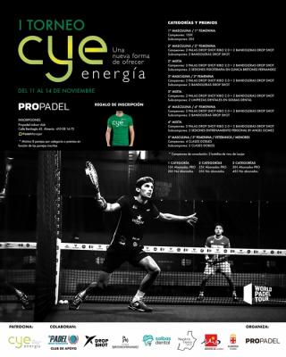 poster del torneo I TORNEO CYE ENERGÍA