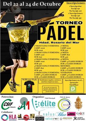 poster del torneo I TORNEO HERMANDAD ROSARIO DEL MAR