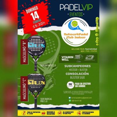 poster del torneo TORNEO PADELVIP