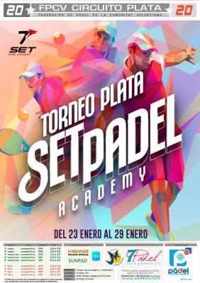 poster del torneo TORNEO PLATA SETPADEL ACADEMY