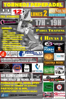 poster del torneo TORNEO PEPEPADEL