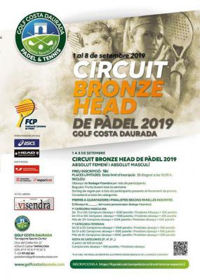 poster del torneo CIRCUIT BRONZE HEAD 2019