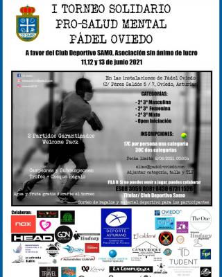 poster torneo I TORNEO SOLIDARIO PRO-SALUD MENTAL