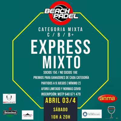 poster del torneo EXPRESS MIXTO