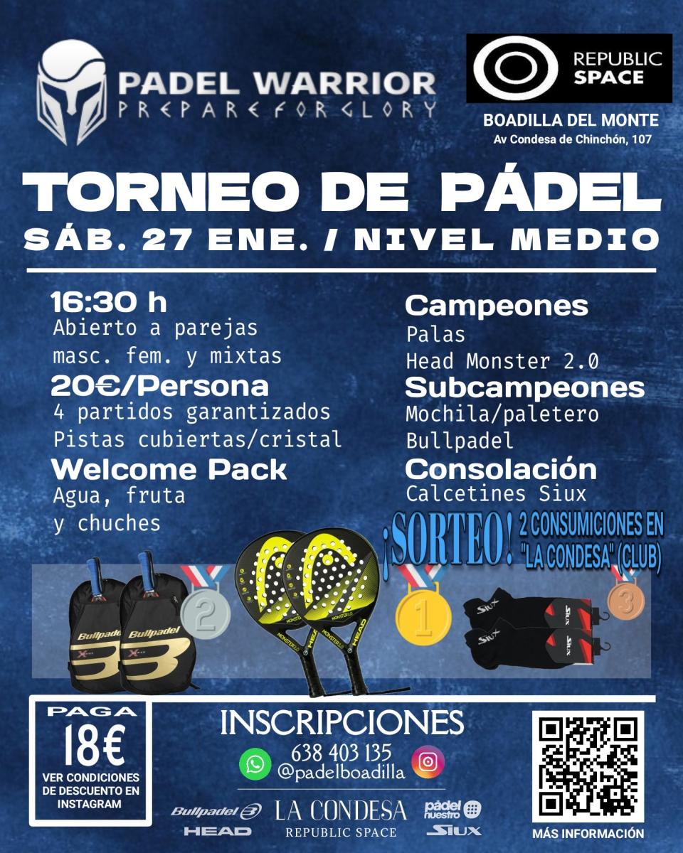 cartel del torneo