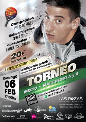 poster del torneo TORNEO MIXTO & MASCULINO (A Y B) 