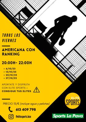 poster del torneo AMERICANA VIERNES