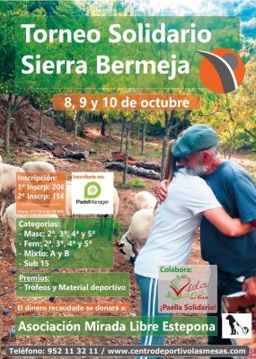 poster del torneo TORNEO SOLIDARIO SIERRA BERMEJA