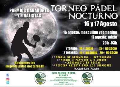 cartel del torneo