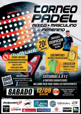 cartel del torneo