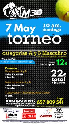 poster del torneo TORNEO MASCULINO A Y B