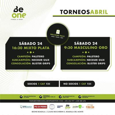 cartel del torneo