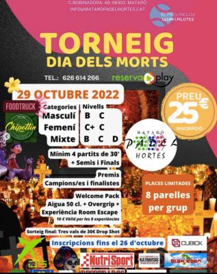 poster del torneo TORNEIG DIA DELS MORTS