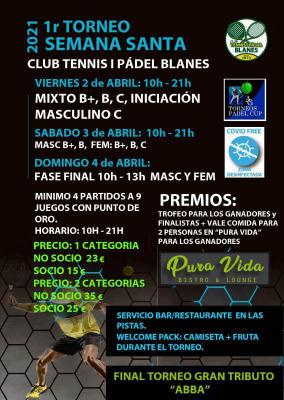 cartel del torneo