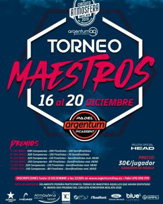 poster torneo TORNEO MAESTROS