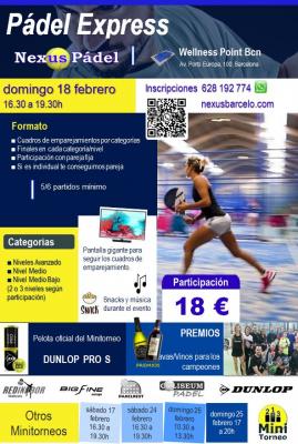 poster del torneo MINITORNEO EXPRESS !