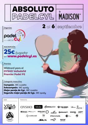 poster del torneo ABSOLUTO PADELCYL BY MADISON