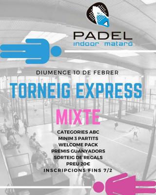 poster del torneo TORNEIG EXPRESS MIXTE