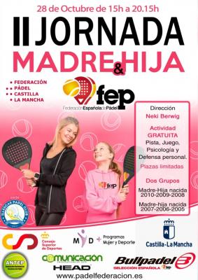 poster del torneo II JORNADA MADRE & HIJA