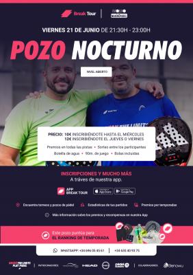 poster del torneo POZO NOCTURNO MOMO BY MAKING PADEL