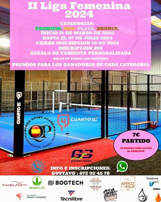 poster torneo II LIGA FEMENINA 2024