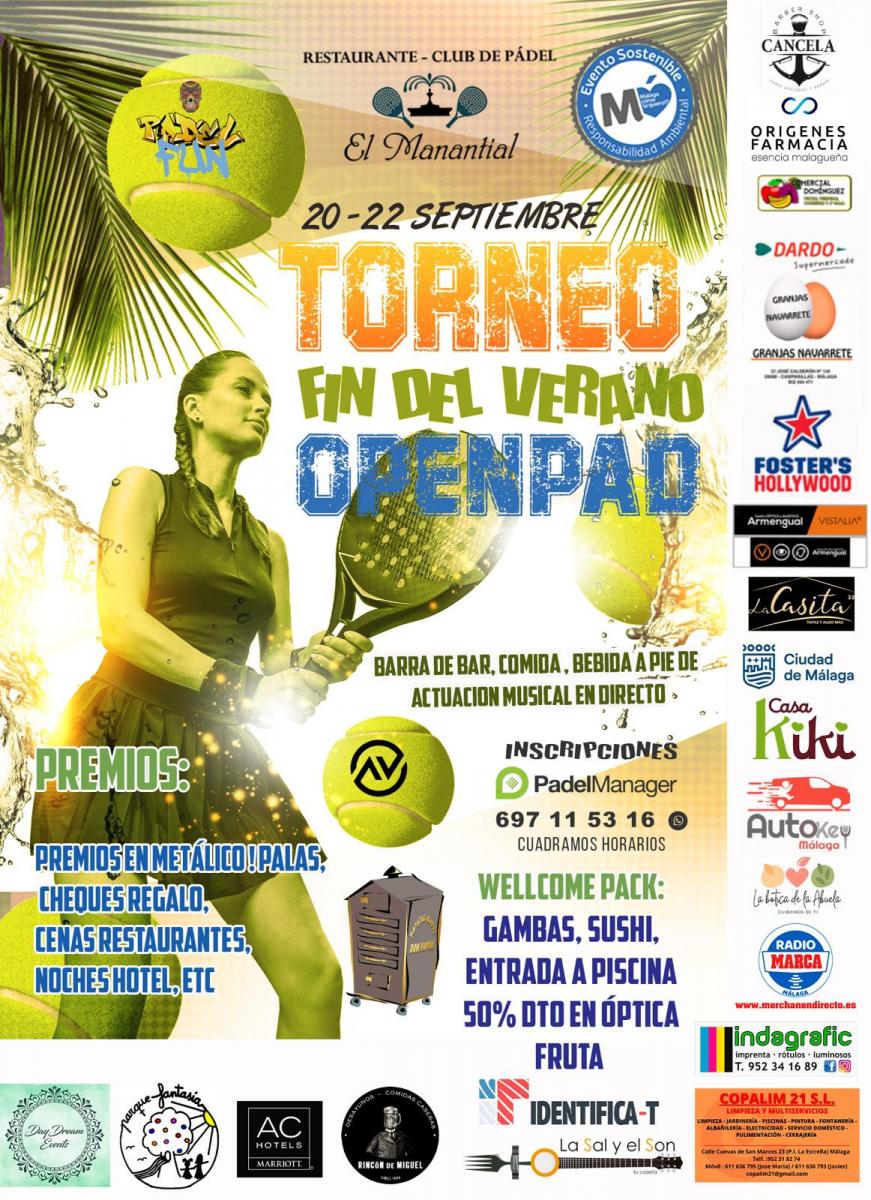 cartel del torneo