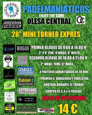 cartel del torneo