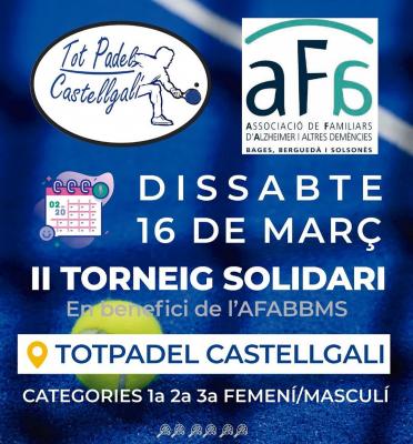 poster torneo II TORNEIG SOLIDARI EN BENEFICI DE L’AFABBMS