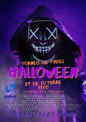 poster del torneo TORNEO POR EQUIPOS ESPECIAL HALLOWEN