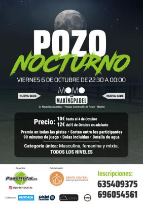 poster del torneo POZO NOCTURNO