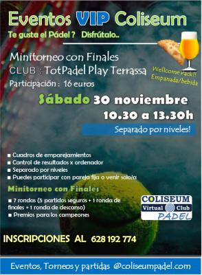 cartel del torneo