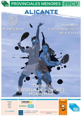 poster del torneo PROVINCIAL DE MENORES MONTEMAR