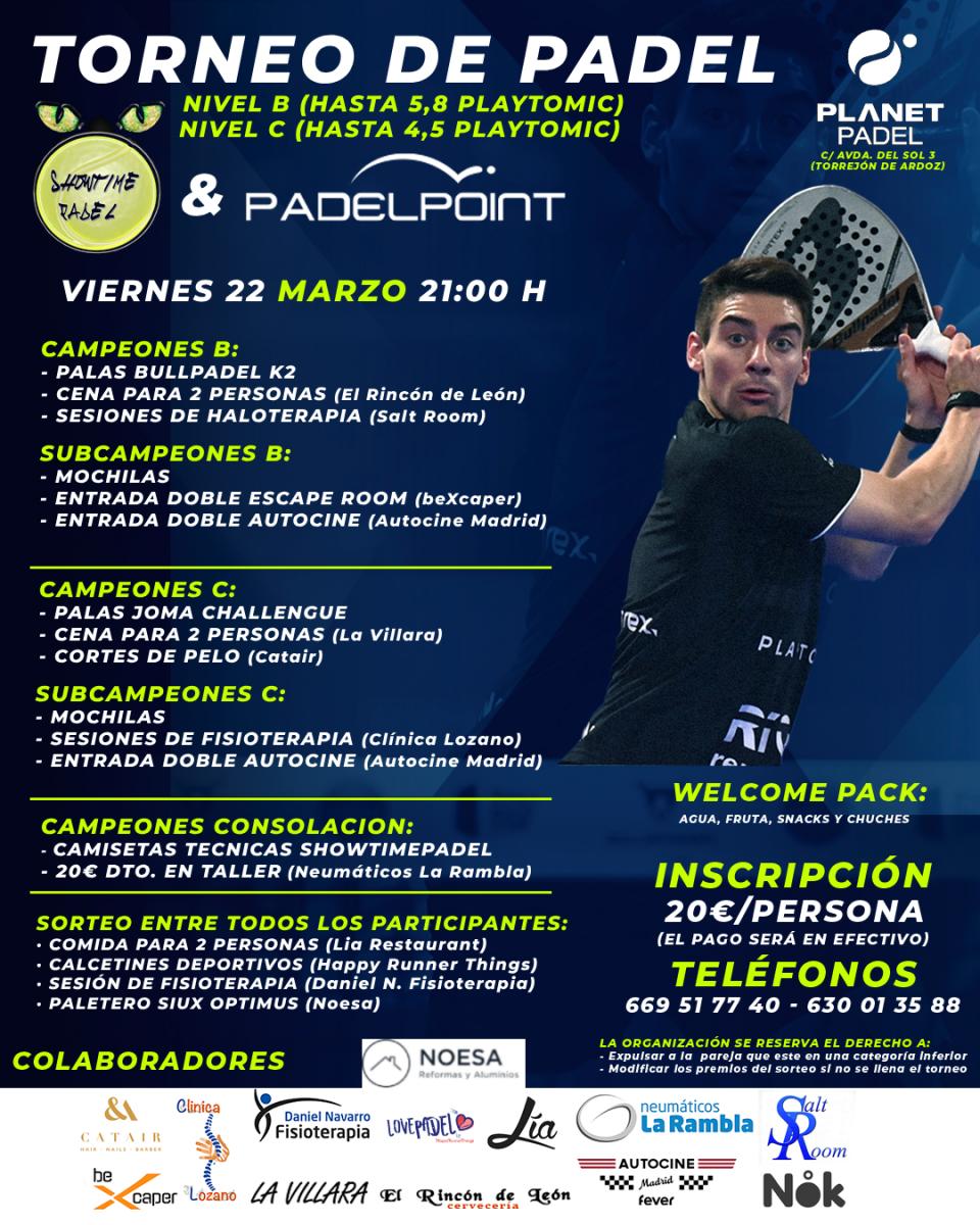 cartel del torneo