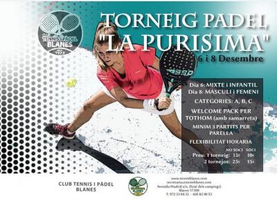 poster del torneo TORNEIG LA PURISIMA