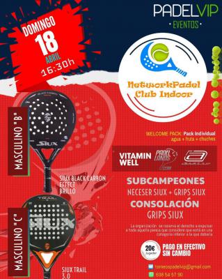 poster del torneo TORNEO PADELVIP