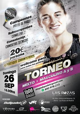 poster del torneo TORNEO MIXTO - MASCULINO