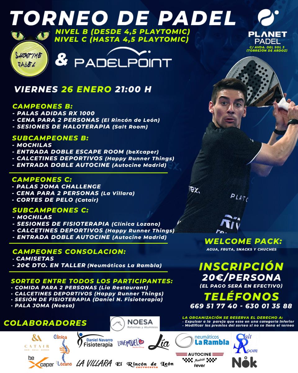 cartel del torneo