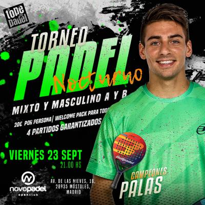 poster del torneo TORNEO MIXTO & MASCULINO 