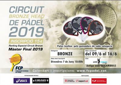 poster del torneo CIRCUIT BRONZE HEAD 2019