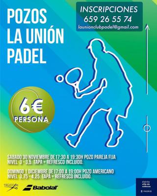 poster del torneo  POZO PAREJA FIJA NIVEL 3-3.5