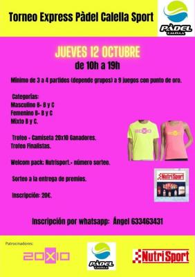 poster torneo TORNEO EXPRESS